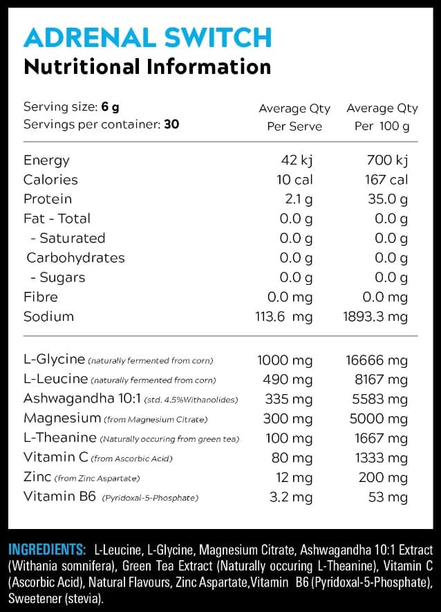 Adrenal Switch np 1